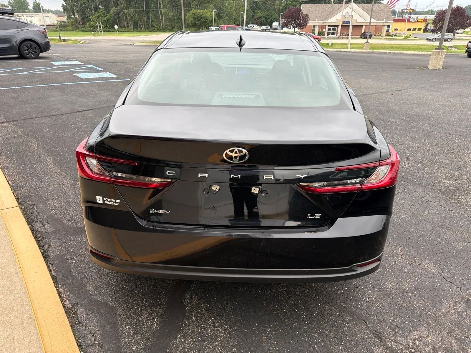 Used 2025 Black Toyota LE image 6