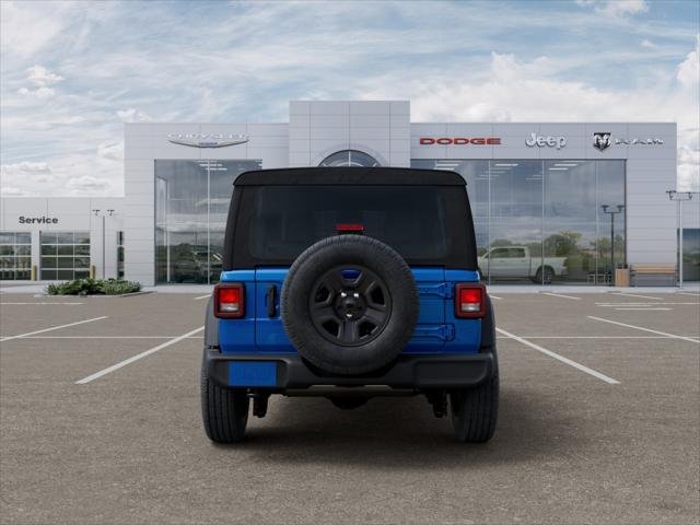 New 2026 Hydro Blue Pearlcoat Jeep 4-Door Sport 4x4 image 33