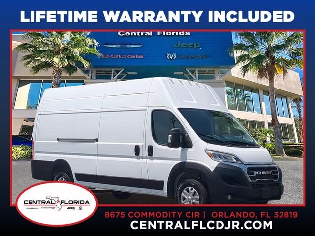 New 2026 Bright White Clearcoat RAM Super High Roof image 1