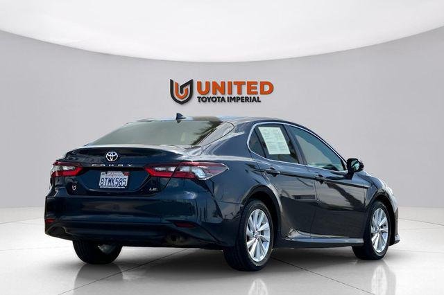 Certified Used 2021 GALACTIC AQUA Toyota  image 4