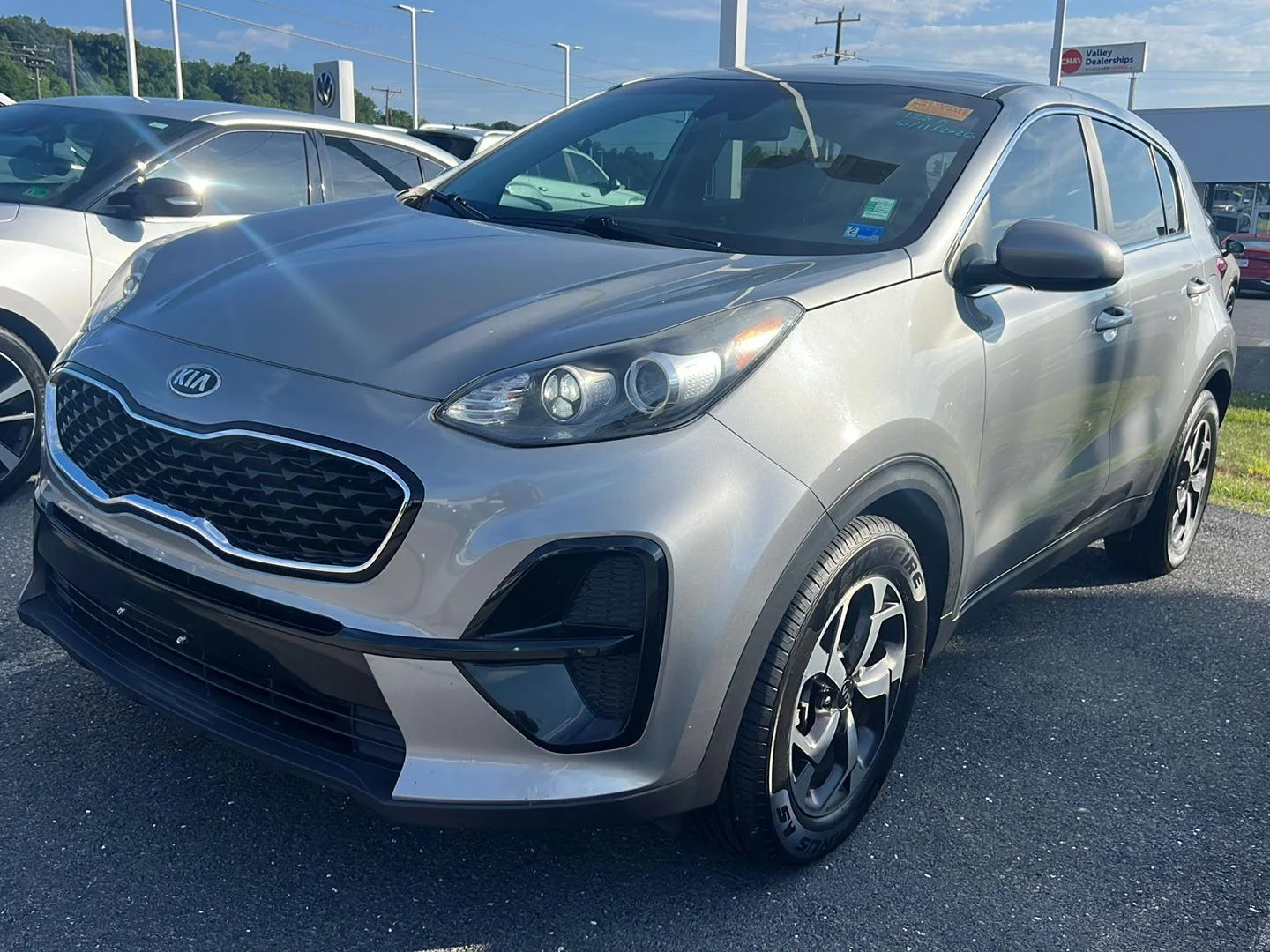 Used 2021 Steel Gray Kia LX image 1