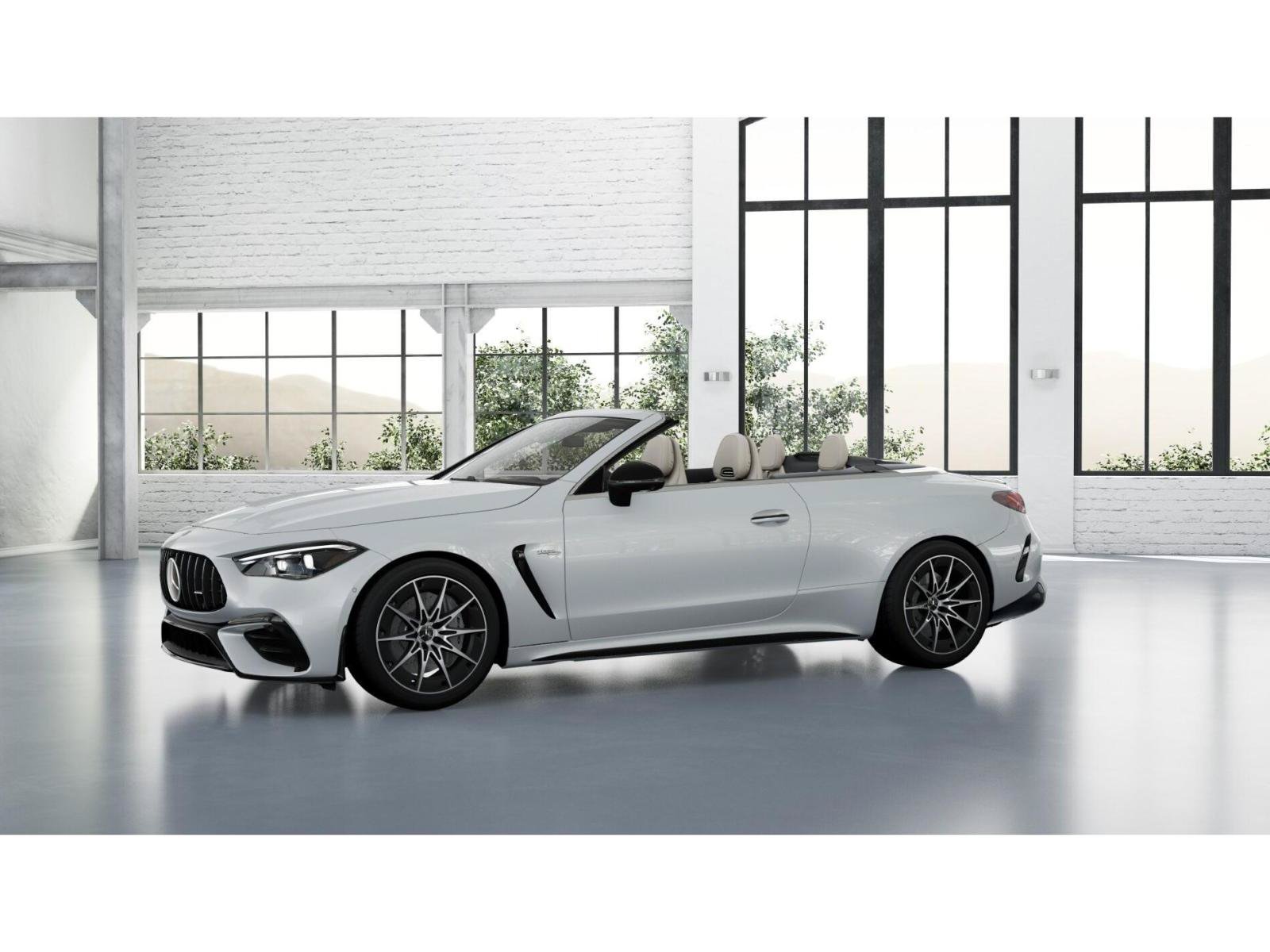 New 2027 MANUFAKTUR Moonlight White Metallic Mercedes-Benz AMG® CLE 53 4MATIC+ Cabriolet image 52