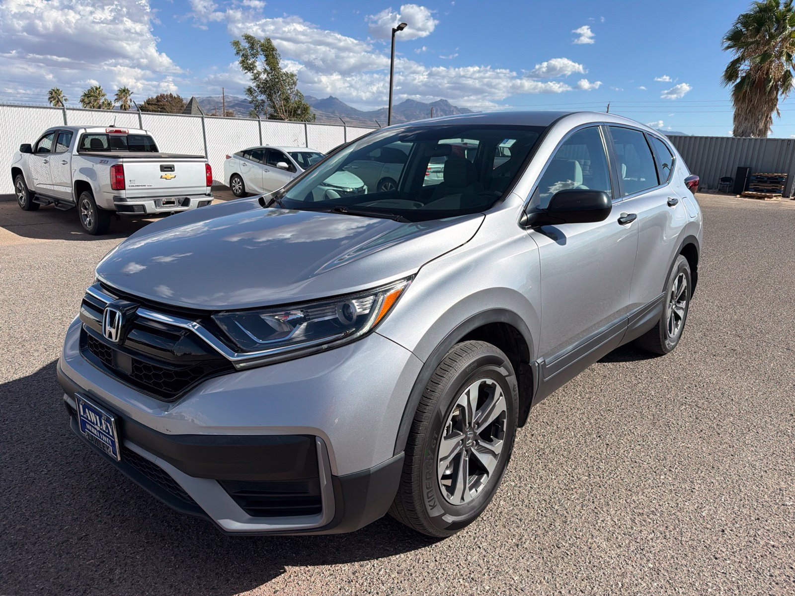 Certified Used 2020 Lunar Silver Metallic Honda LX image 1