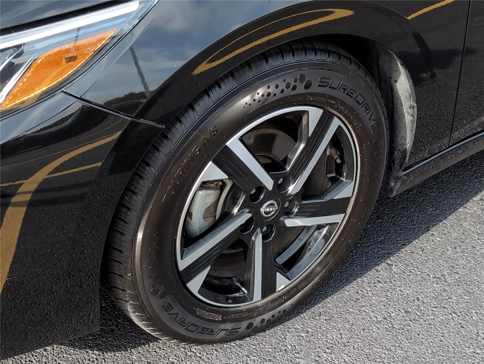 Used 2024 Super Black Nissan SV image 11