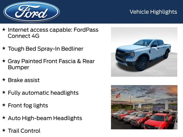 Used 2025 White Ford XLT image 8
