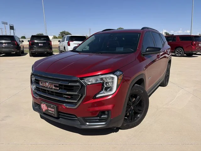 Used 2024 Red GMC AT4 image 2