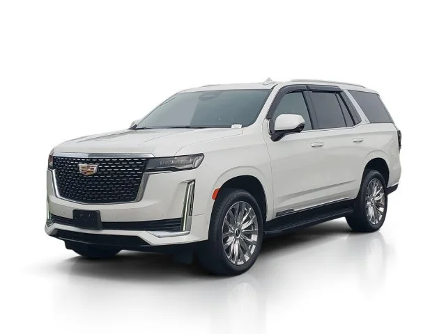 Used 2023 CRYSTAL WHITE TRICOAT Cadillac 4WD Premium Luxury image 3