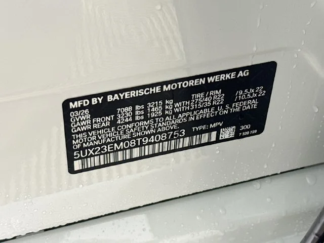 Used 2026 White BMW xDrive40i image 34