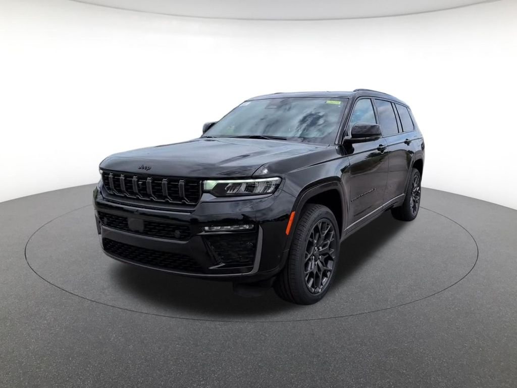 New 2026 Diamond Black Crystal Pearl-Coat Exterior Paint Jeep Summit image 2