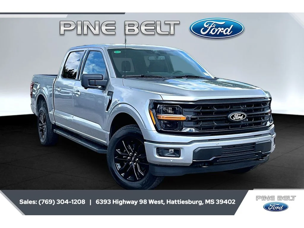 New 2026 Iconic Silver Metallic Ford XLT image 1