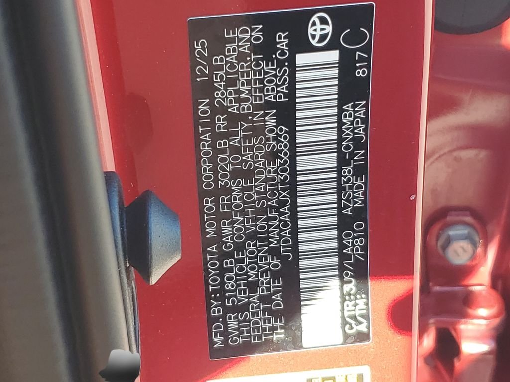 Used 2026 Red Toyota XLE image 27