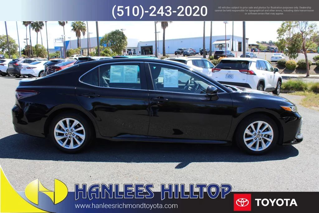 Certified Used 2023 Black Toyota LE image 6