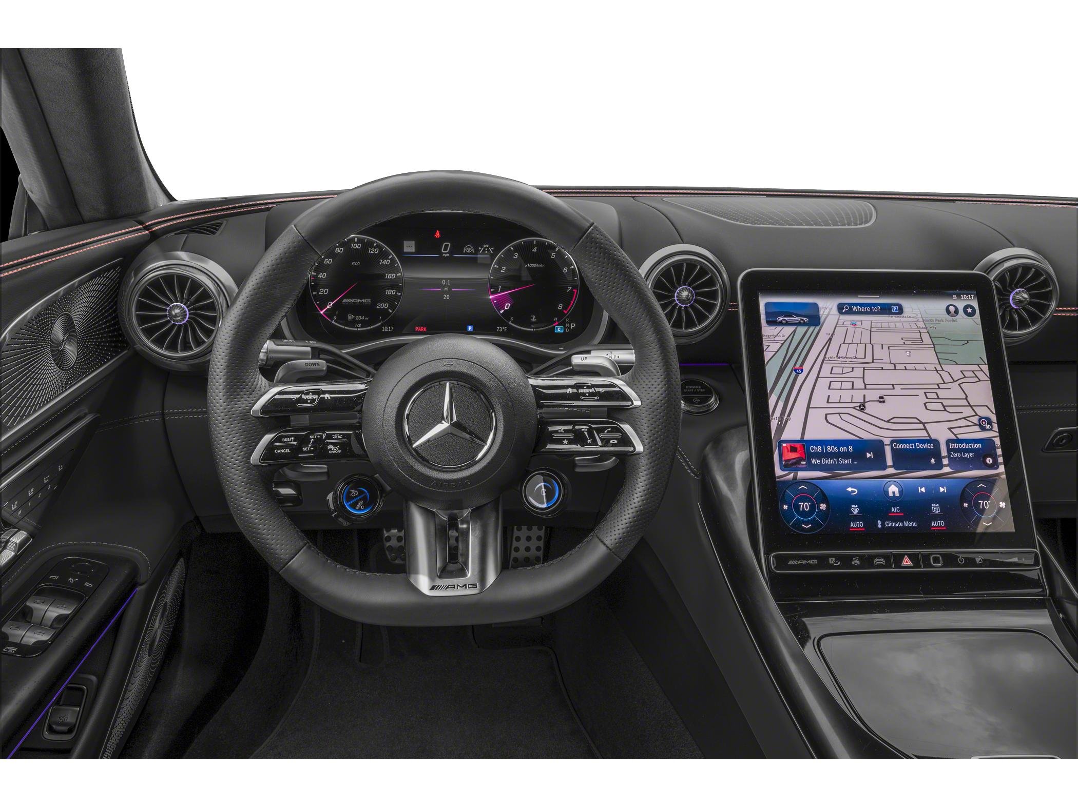 New 2027 Obsidian Black Metallic Mercedes-Benz AMG® SL 55 image 4