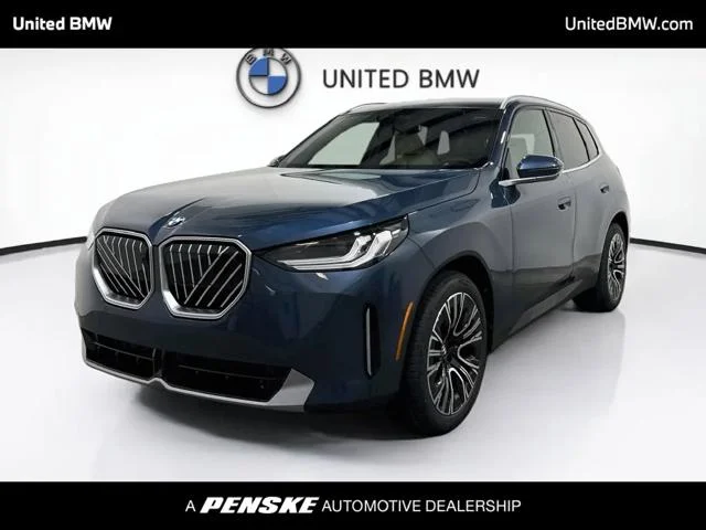 New 2026 Arctic Race Blue metallic BMW X3 image 1