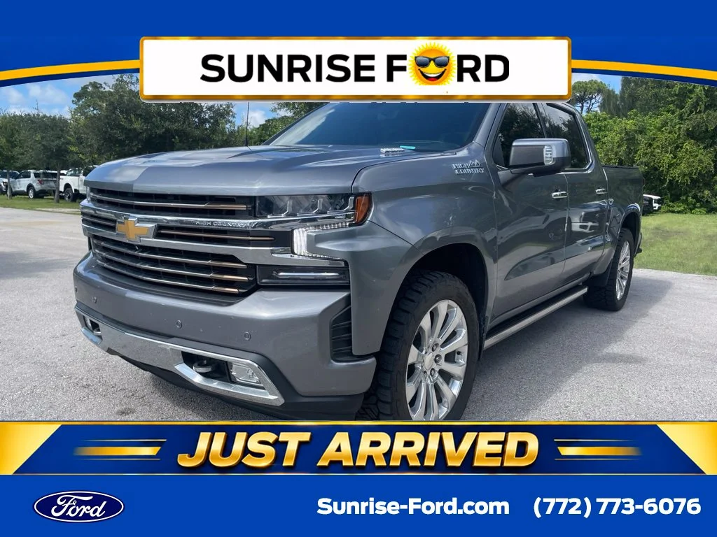 Certified Used 2022 Satin Steel Metallic Chevrolet High Country image 1