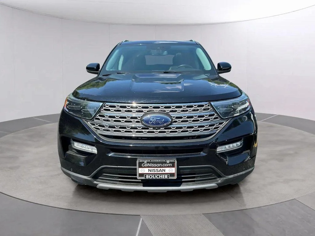Used 2021 Agate Black Metallic Ford Limited image 9