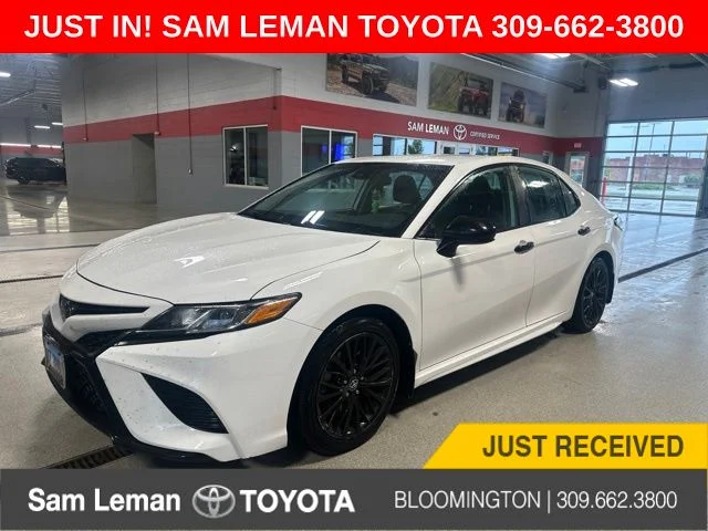 2020 Toyota Camry SE Nightshade for sale at Sam Leman Toyota of Bloomington