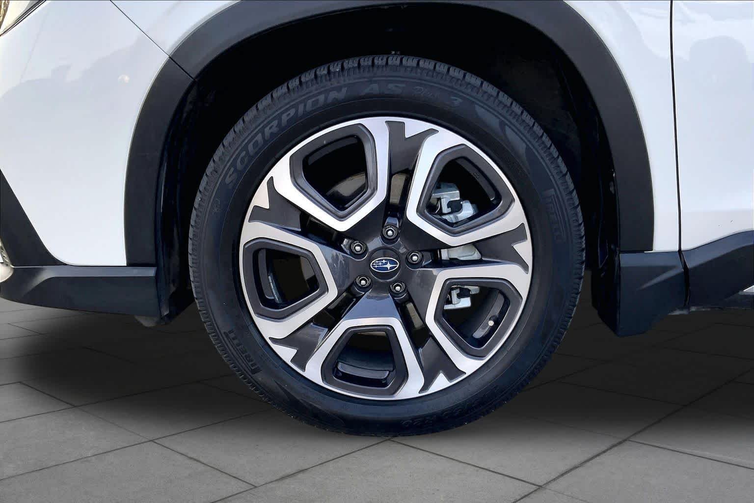 Used 2023 Crystal White Pearl Subaru Touring image 11