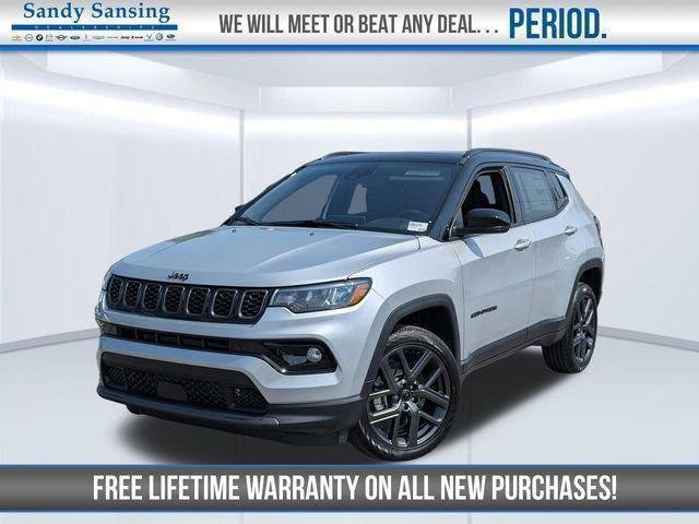 New 2026 Silver Zynith Metallic Clear-Coat Exterior Paint Jeep Limited image 1