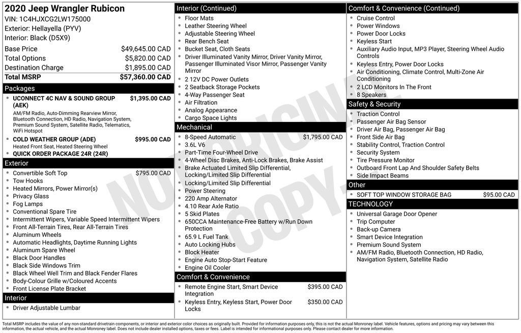 Used 2020  Jeep Rubicon image 6