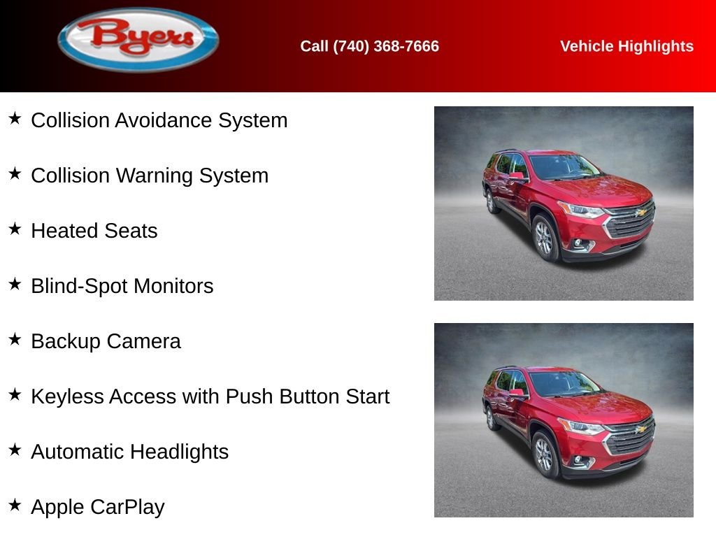 Used 2021 Red Tintcoat Chevrolet LT image 10