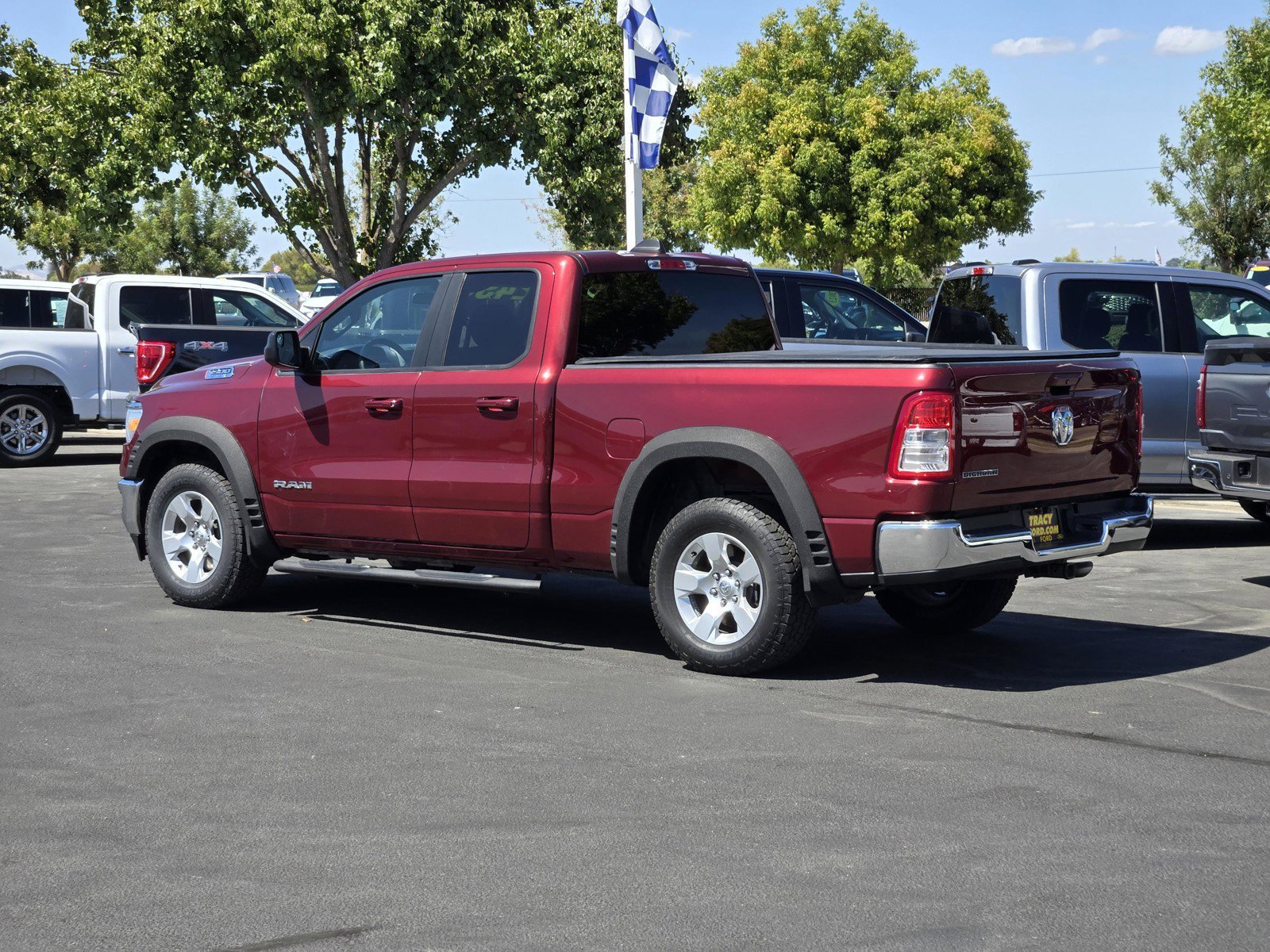 Used 2021 Delmonico Red Pearlcoat Ram Big Horn image 8