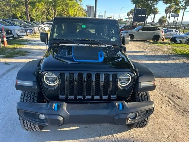 Used 2022 Black Clearcoat Jeep Unlimited Rubicon image 14