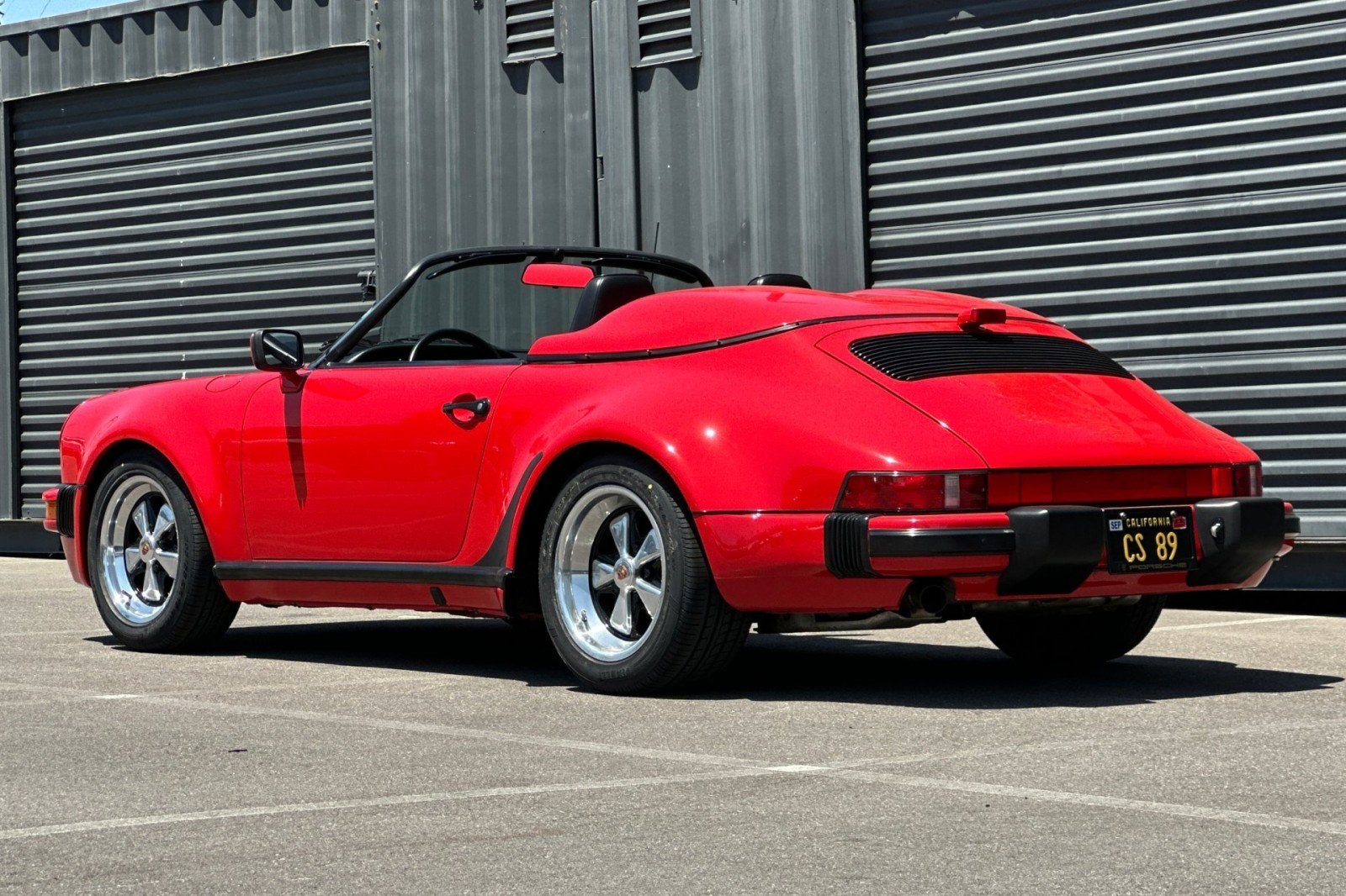 Used 1989 GUARDS RED Porsche Speedster image 3