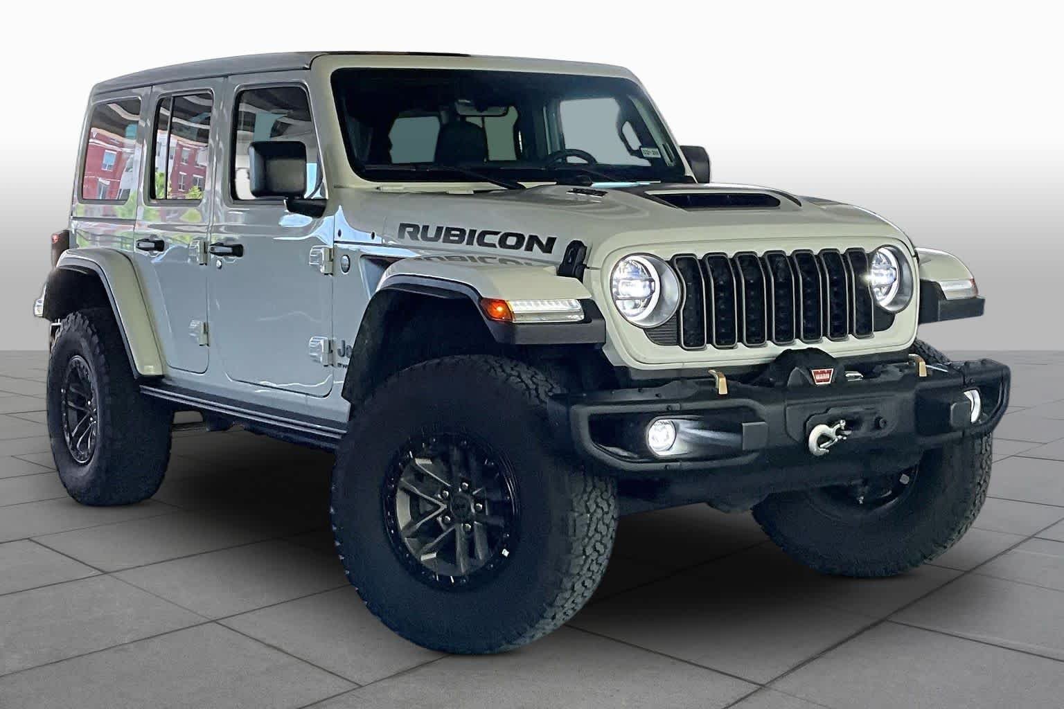 Used 2025 Bright White Clearcoat Jeep Rubicon 392 Final Edition image 2