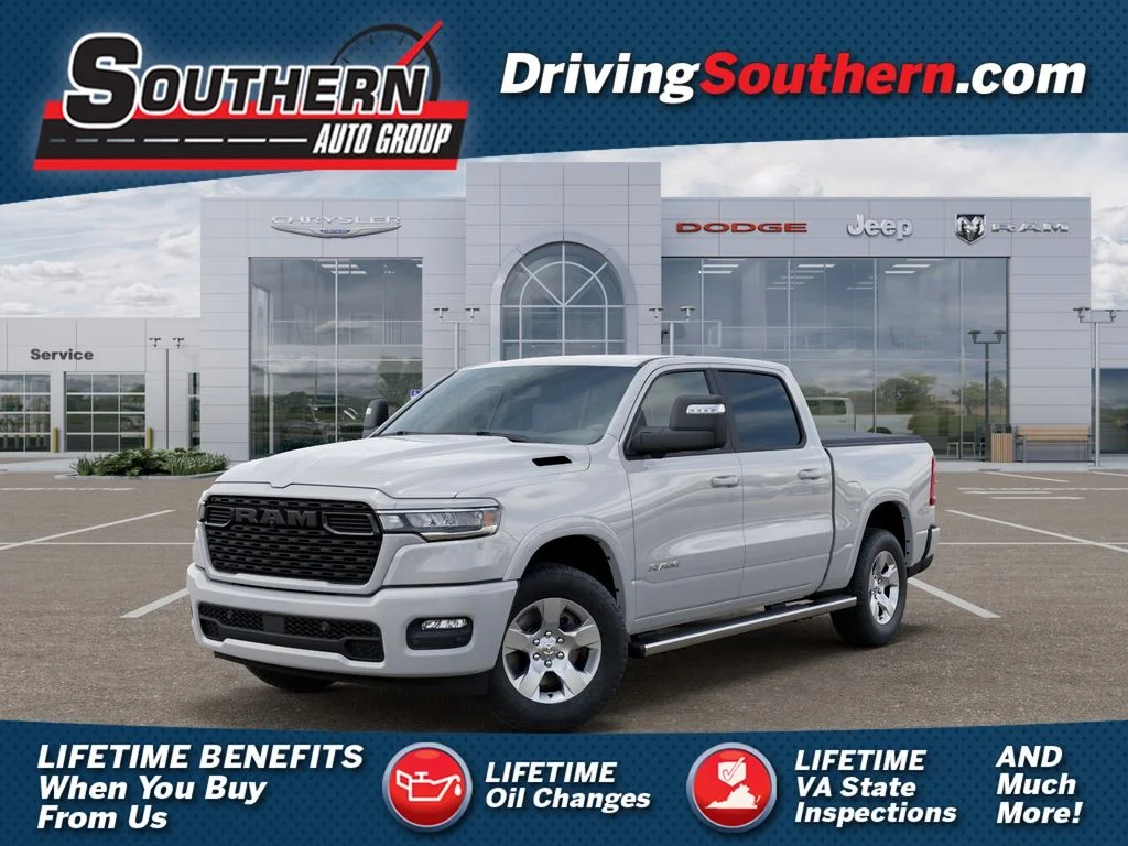 New 2025 Bright White Clear-Coat Exterior Paint RAM Big Horn/Lone Star image 1