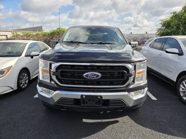 Used 2022 Ford F-150 XLT with VIN 1FTEW1EP7NKF14214 for sale in Little Rock