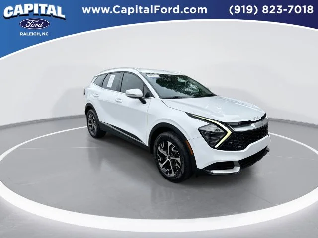 Used 2024 White Kia EX image 2