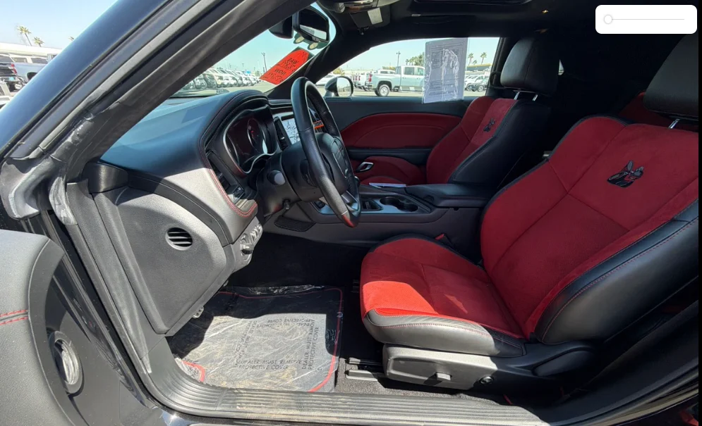 Used 2021 Black Dodge R/T Scat Pack Widebody image 3