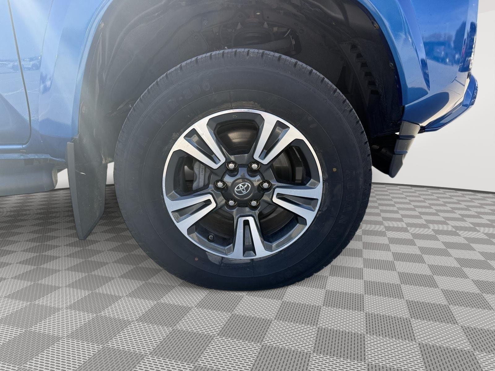 Used 2018 Blazing Blue Pearl Toyota TRD Sport image 12