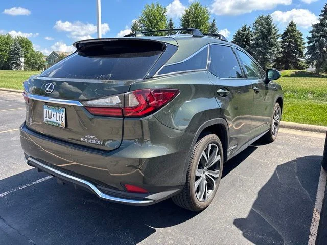 Certified 2021 Lexus RX Hybrid 450h with VIN 2T2HGMDA0MC072039 for sale in Shakopee, Minnesota