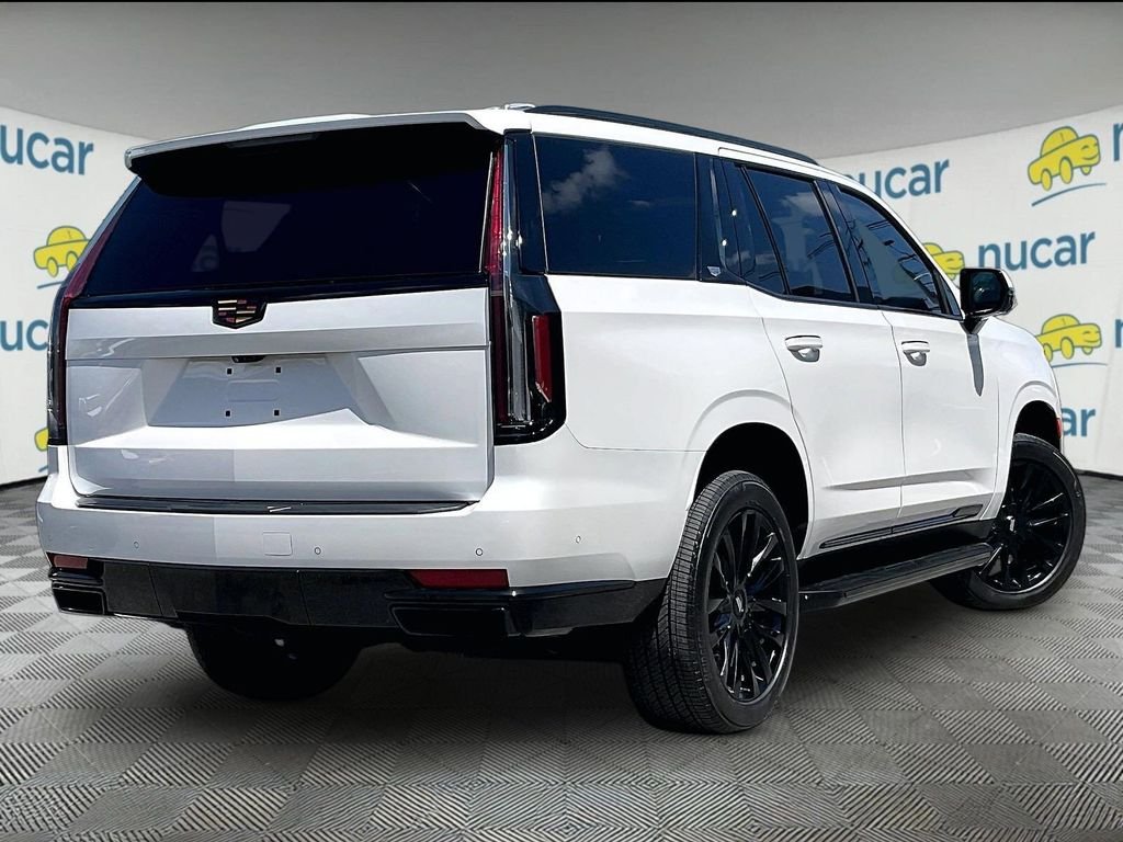 Used 2023 White Cadillac Premium Luxury image 6