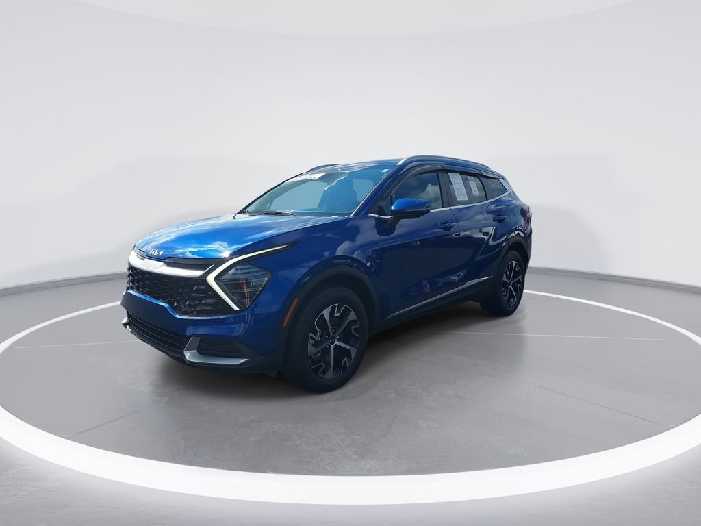 Used 2024 Blue Kia EX image 4