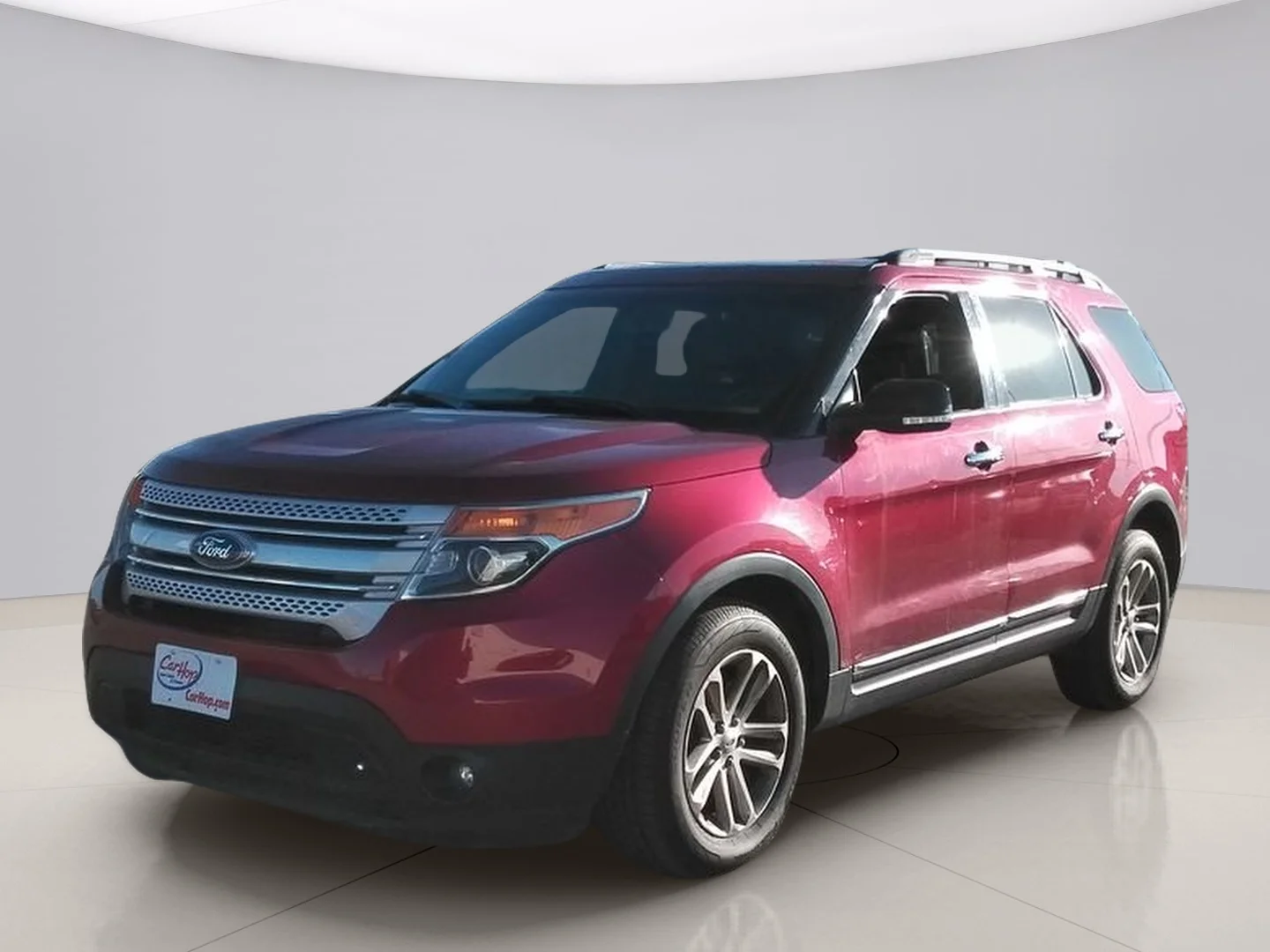 Used 2015 Red Ford XLT 4WD image 9