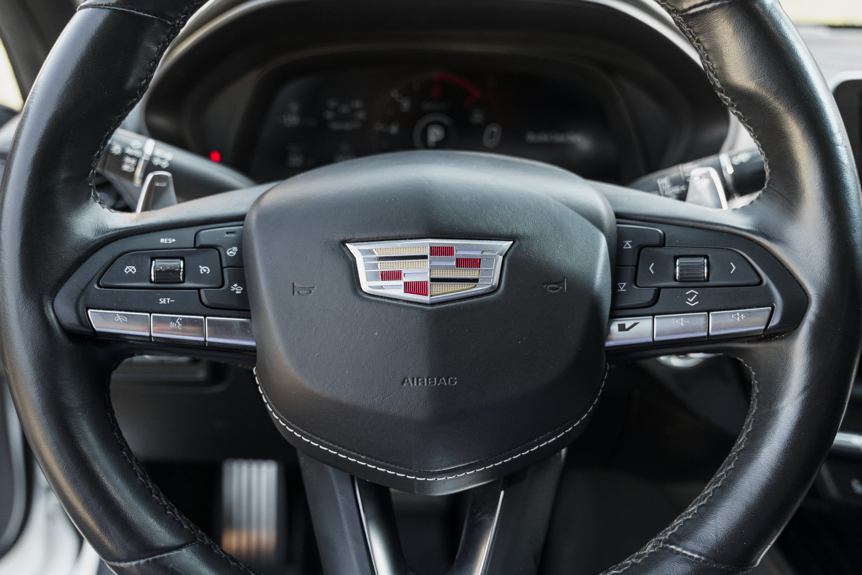 Used 2022 Summit White Cadillac VSERIES image 15