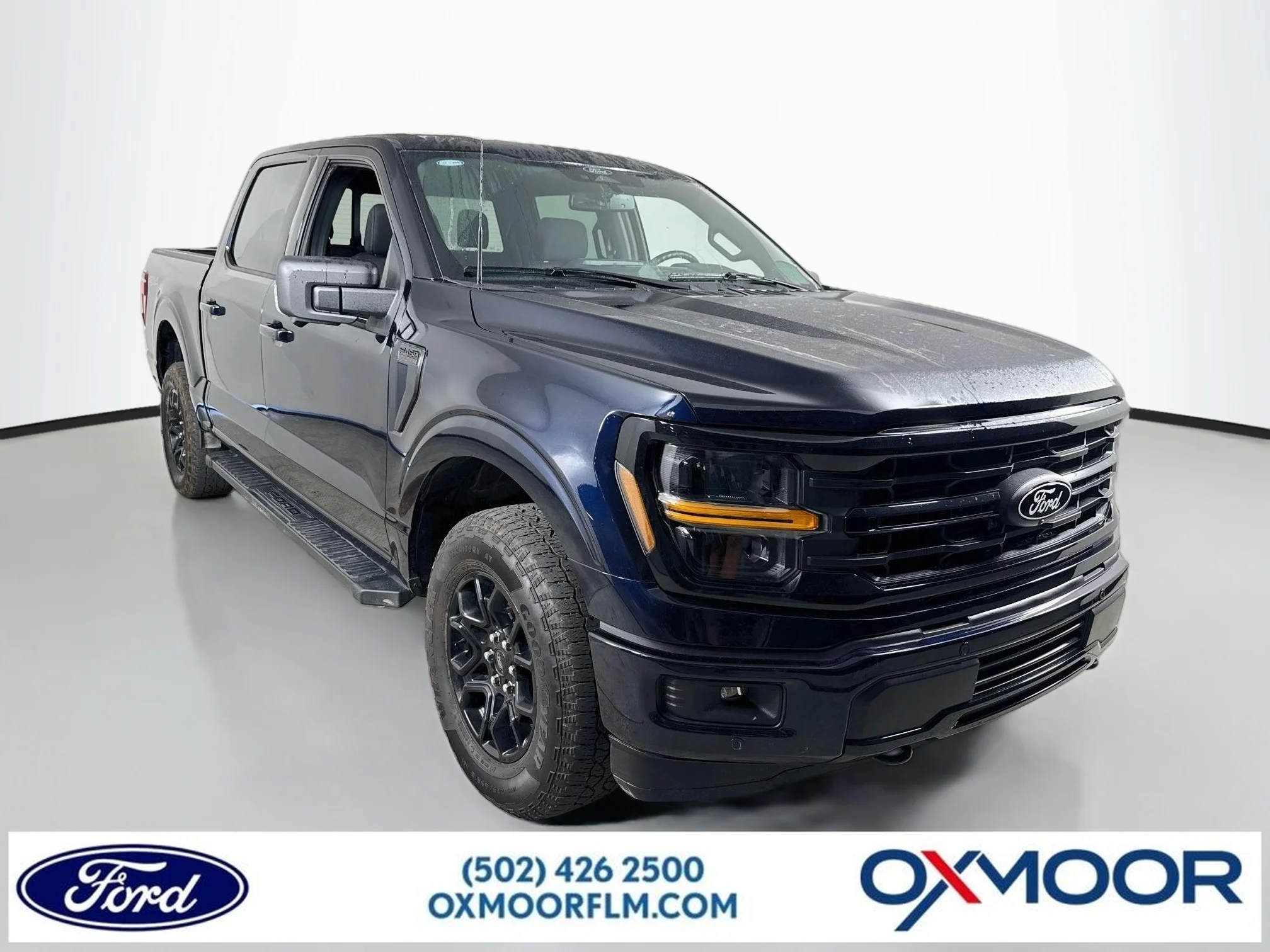 Used 2024 Antimatter Blue Metallic Ford XLT image 1