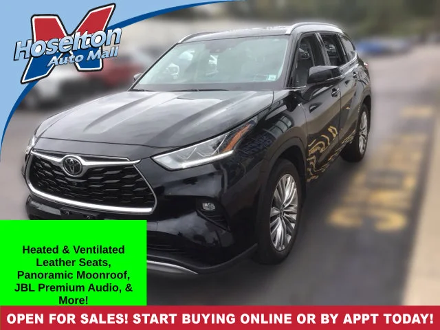 Used 2023 Black Toyota Platinum image 1