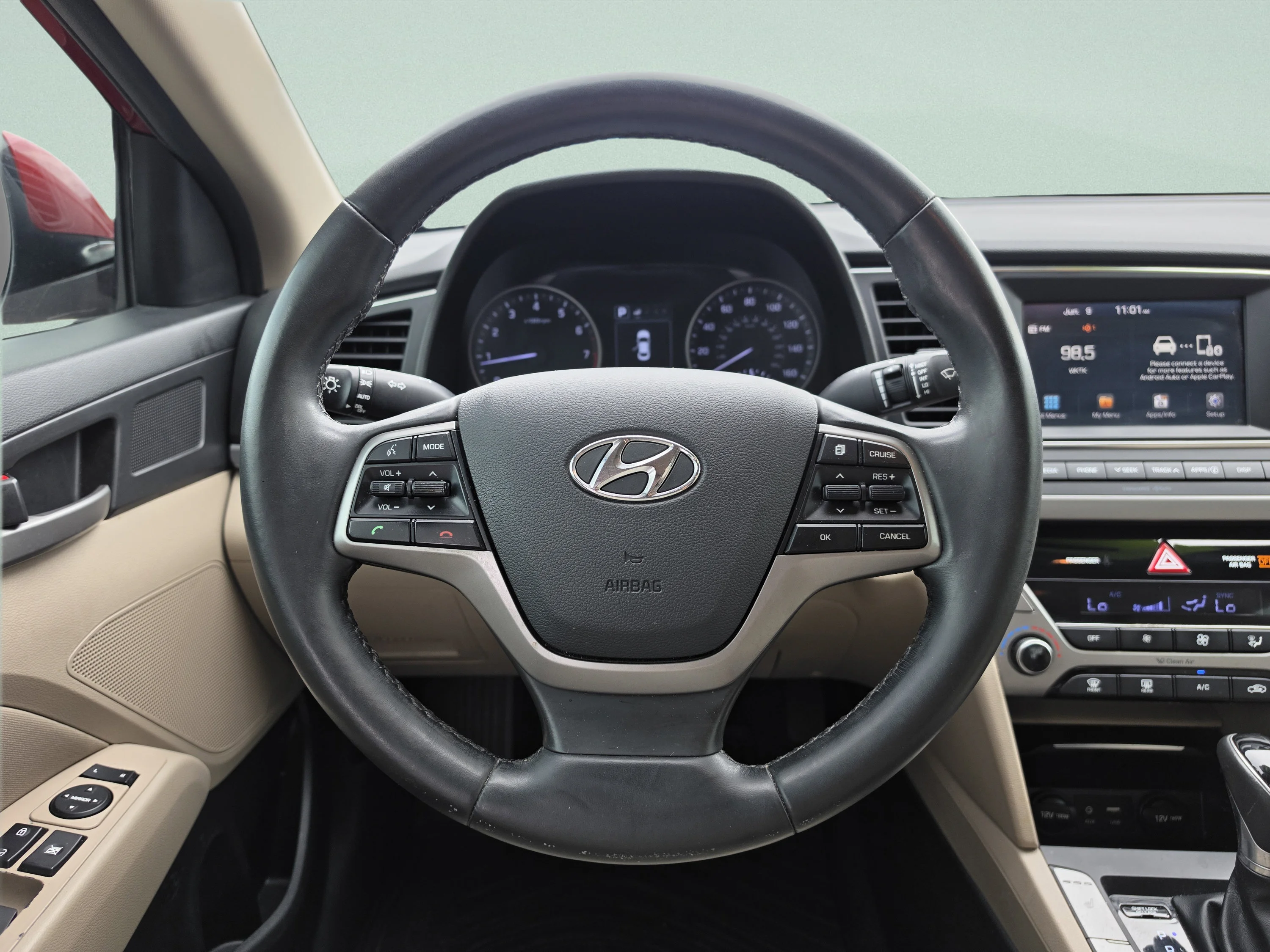 Used 2018 Scarlet Red Hyundai Value Edition image 15