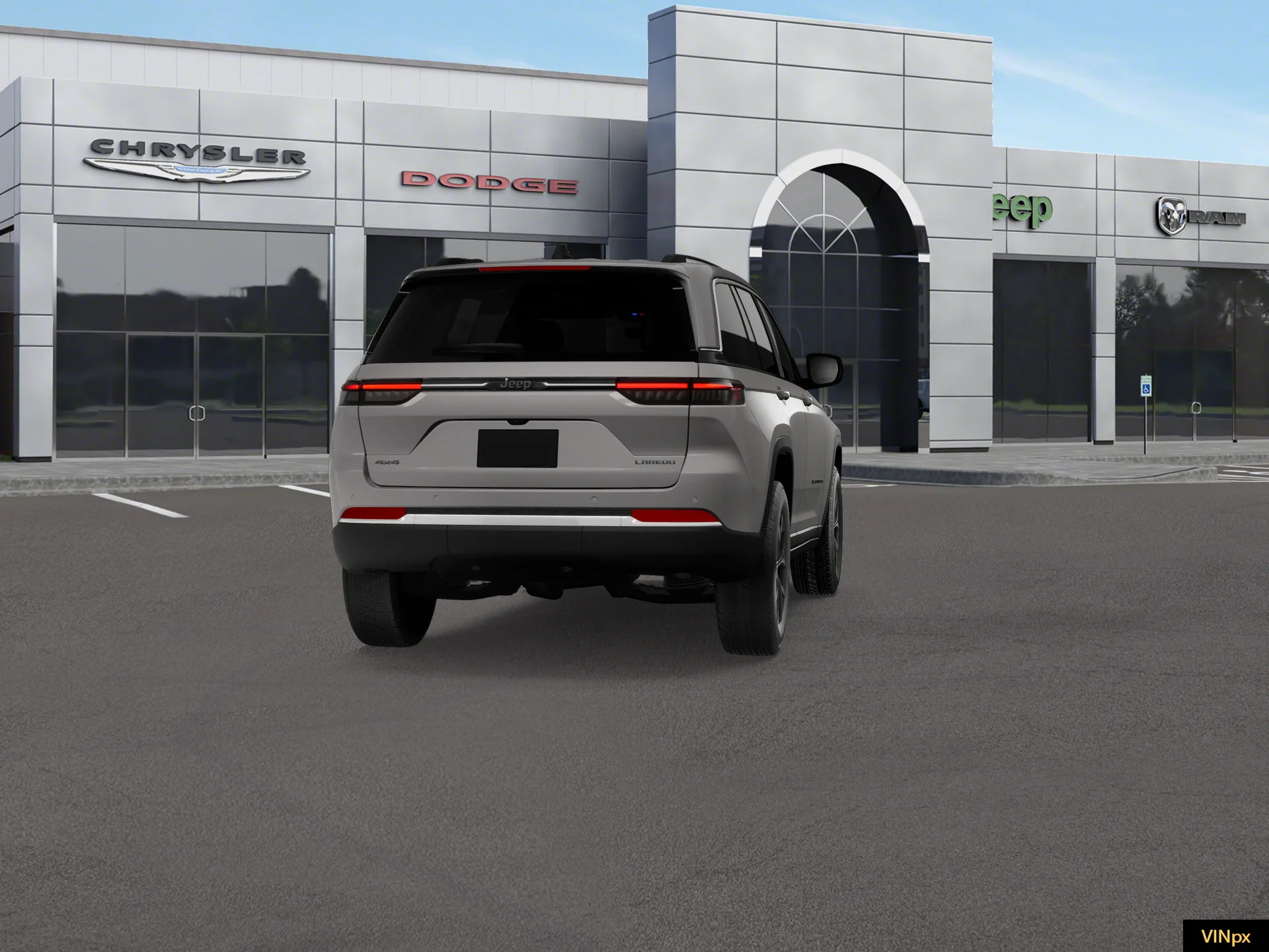 New 2027 Sting-Gray Clear-Coat Paint Jeep Laredo X image 14