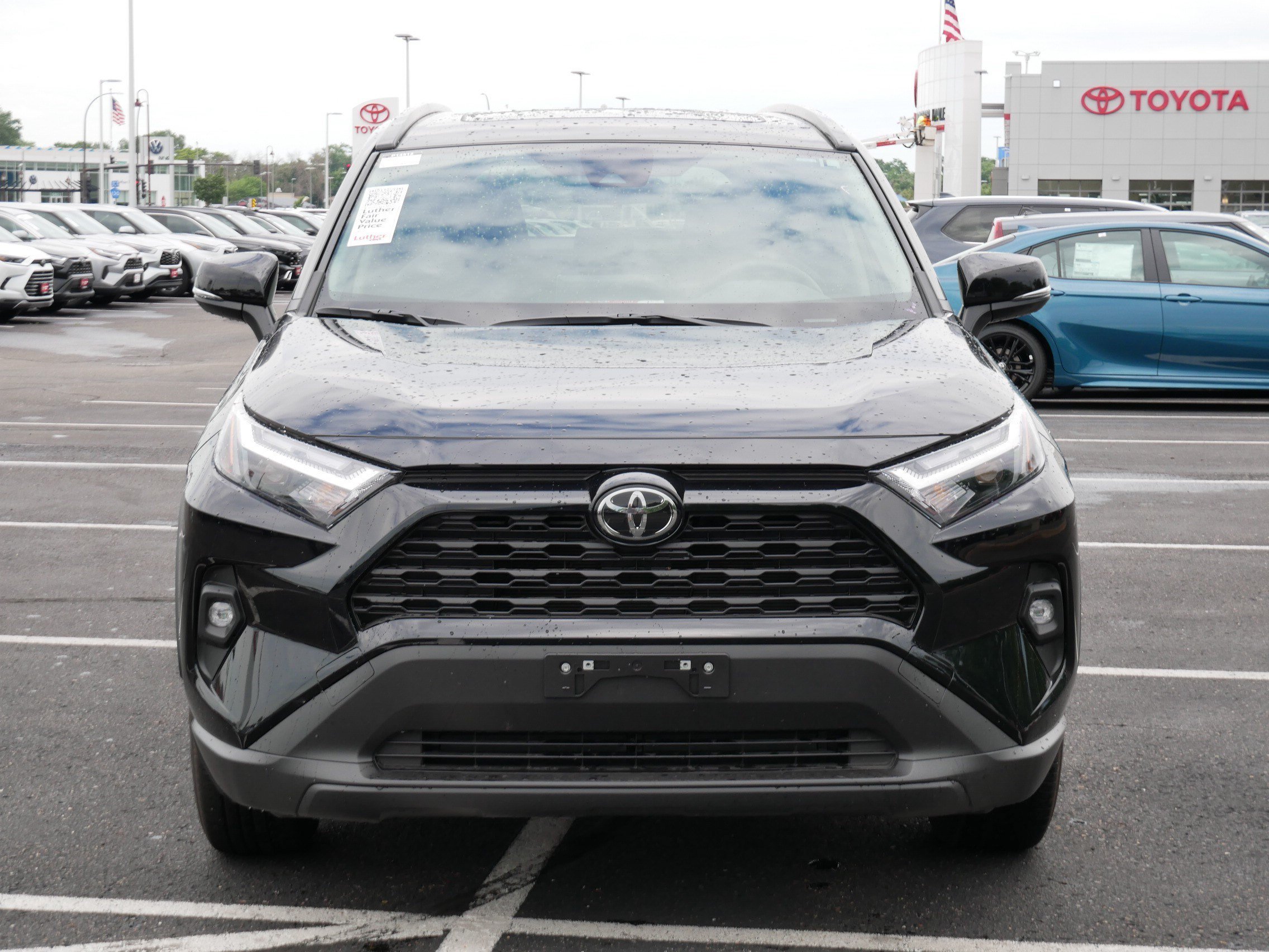 Certified 2025 Toyota RAV4 XLE Premium with VIN JTMB6RFV5SJ092511 for sale in Brooklyn Center, Minnesota