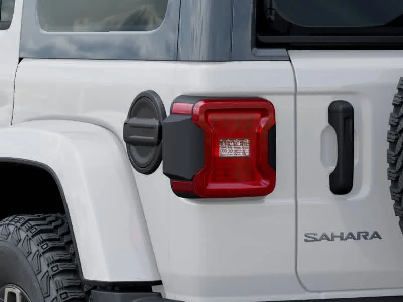 New 2026 Bright White Clearcoat Jeep Sahara image 9
