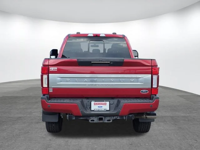 Certified Used 2021 Red Metallic Ford Platinum image 5