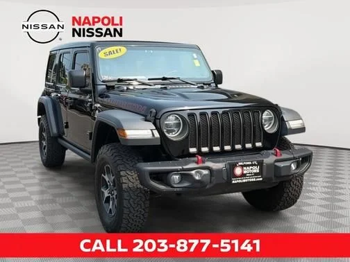 Used 2019 Black Jeep Unlimited Rubicon image 1