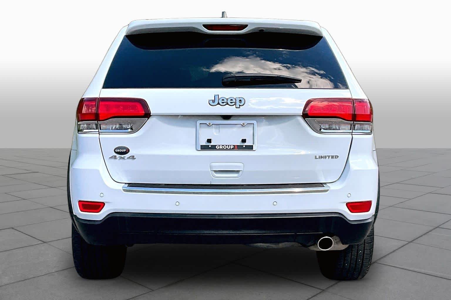 Used 2021 Bright White Clearcoat Jeep Limited image 5