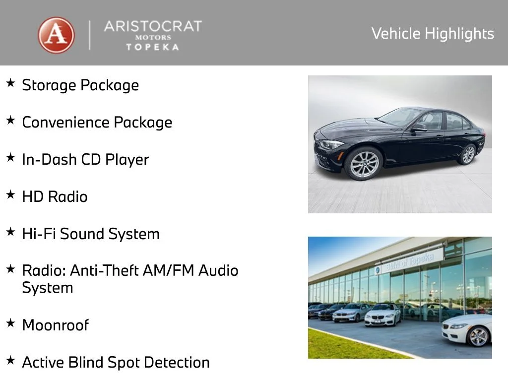 Used 2018 BMW 3 Series 320i with VIN WBA8A3C59JA494389 for sale in Kansas City