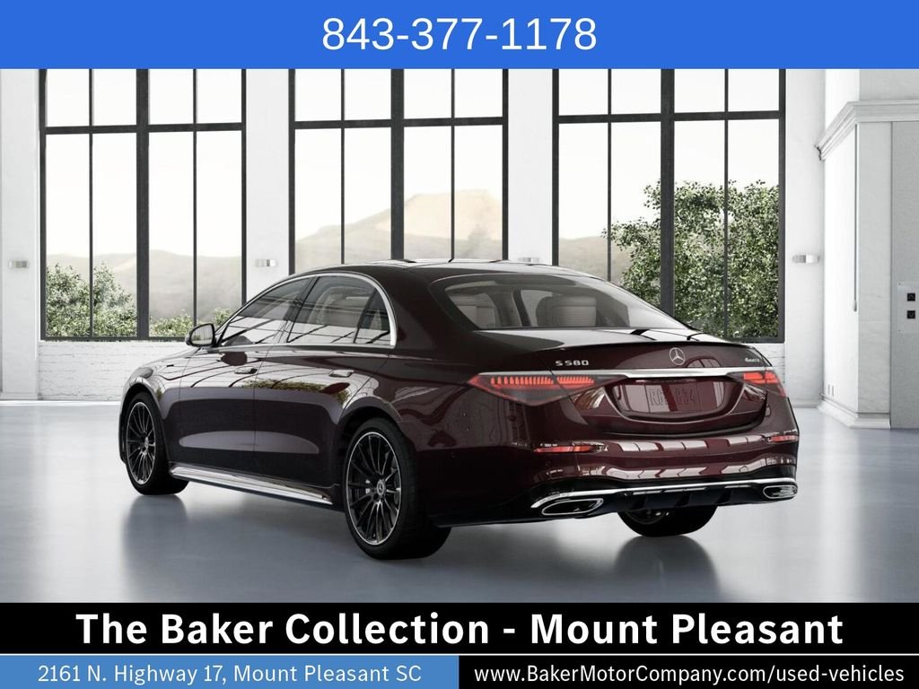 Used 2026 Red Mercedes-Benz S 580 image 28